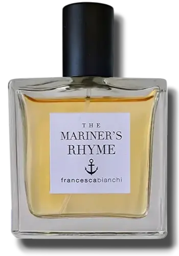 Francesca Bianchi The Mariner’s Rhyme perfume bottle on a transparent background